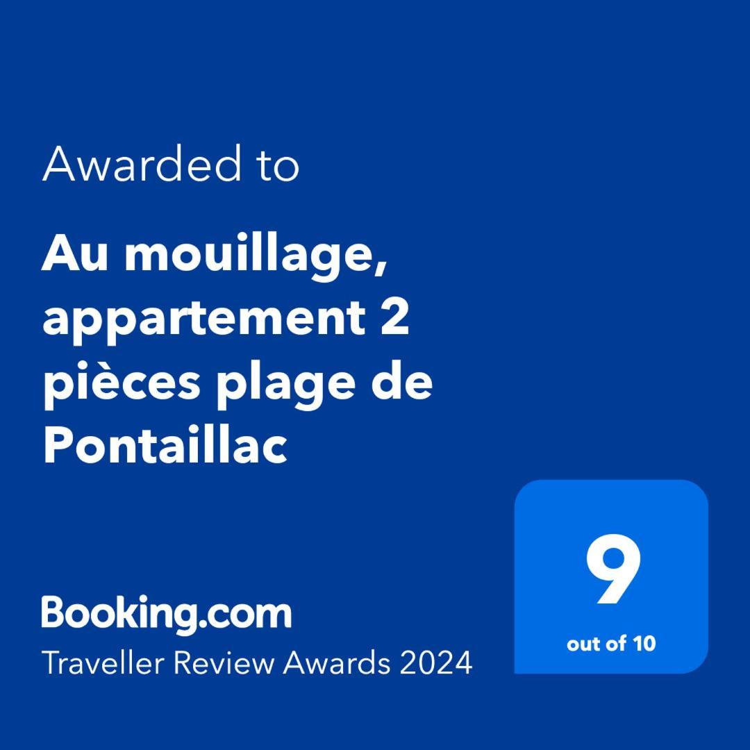 Au Mouillage, Appartement 2 Pieces Plage De Pontaillac Vaux-sur-Mer Zimmer foto
